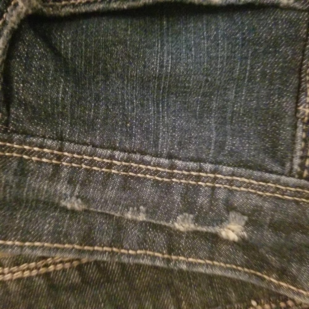 Levis Night Blue Rhinestone Pocket Jeans - Picture 7 of 7